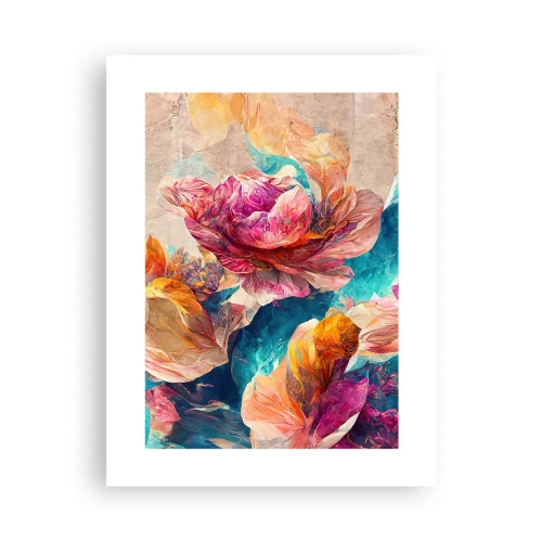 Poster - Lo splendore colorato del bouquet - 30x40 cm