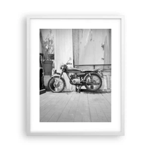 Poster in cornice bianca - La classicità sopra a tutto - 40x50 cm