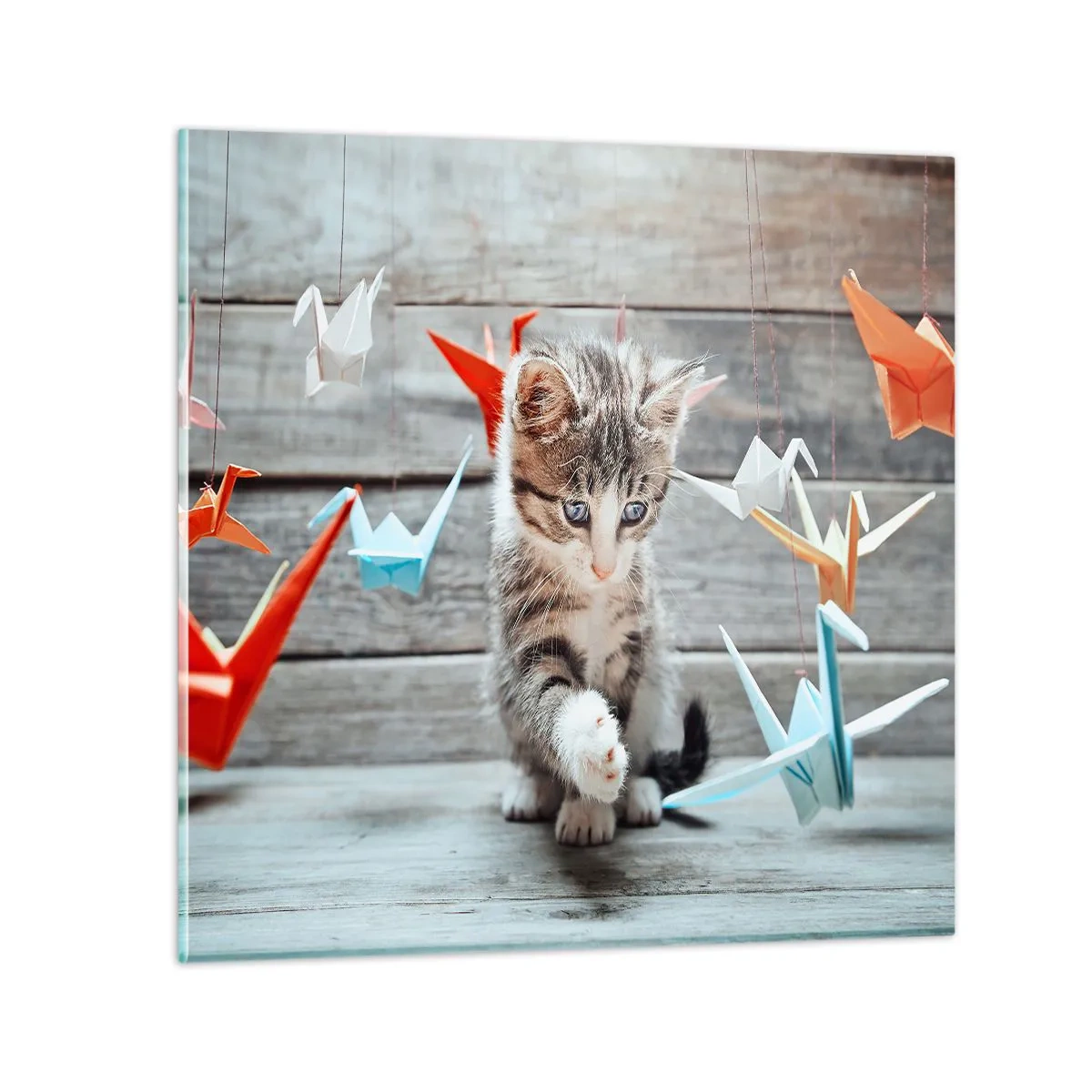 Quadro su vetro - Prima lezione - 60x60 cm