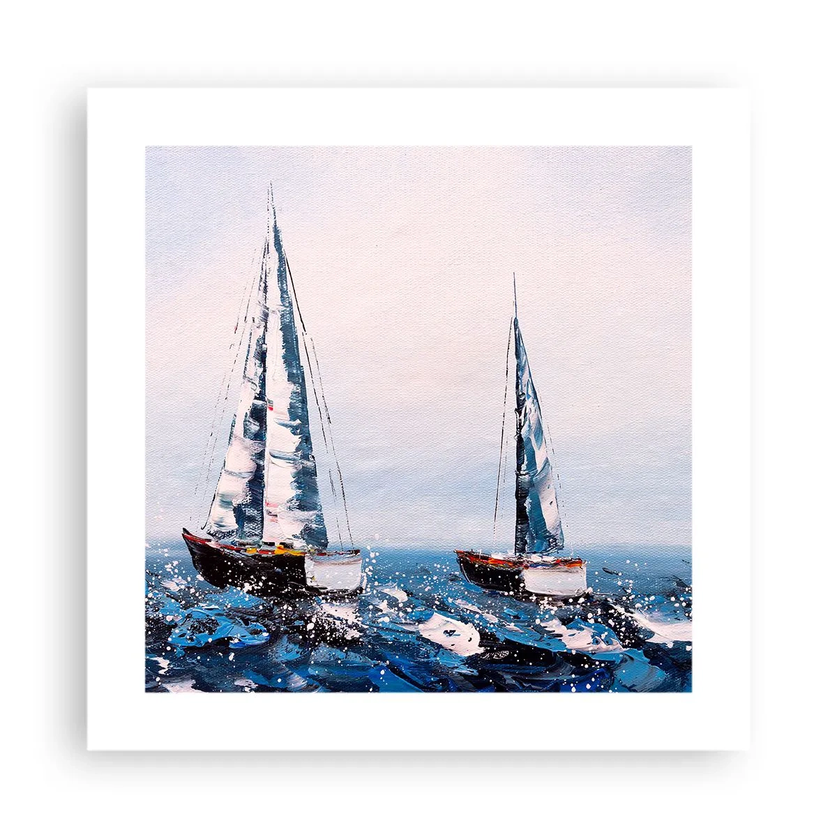 Poster - Fratellanza nel vento - 40x40 cm