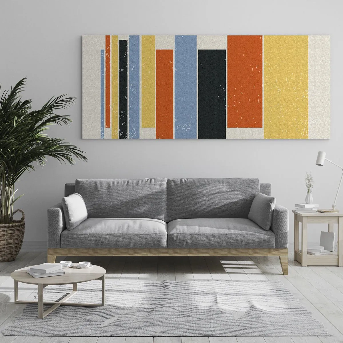 Quadro su vetro - Notazione musicale - 100x40 cm