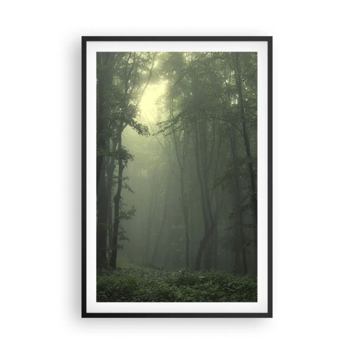 Poster in cornice nera - Prima che si svegli - 61x91 cm