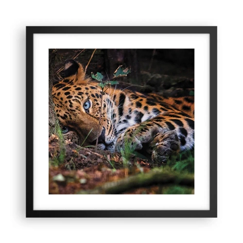 Poster in cornice nera - Fidati di me - 40x40 cm