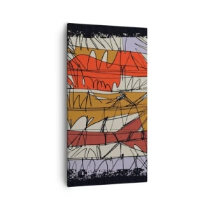 Quadro su tela - Stampe su Tela - Composizione spontanea - 55x100 cm