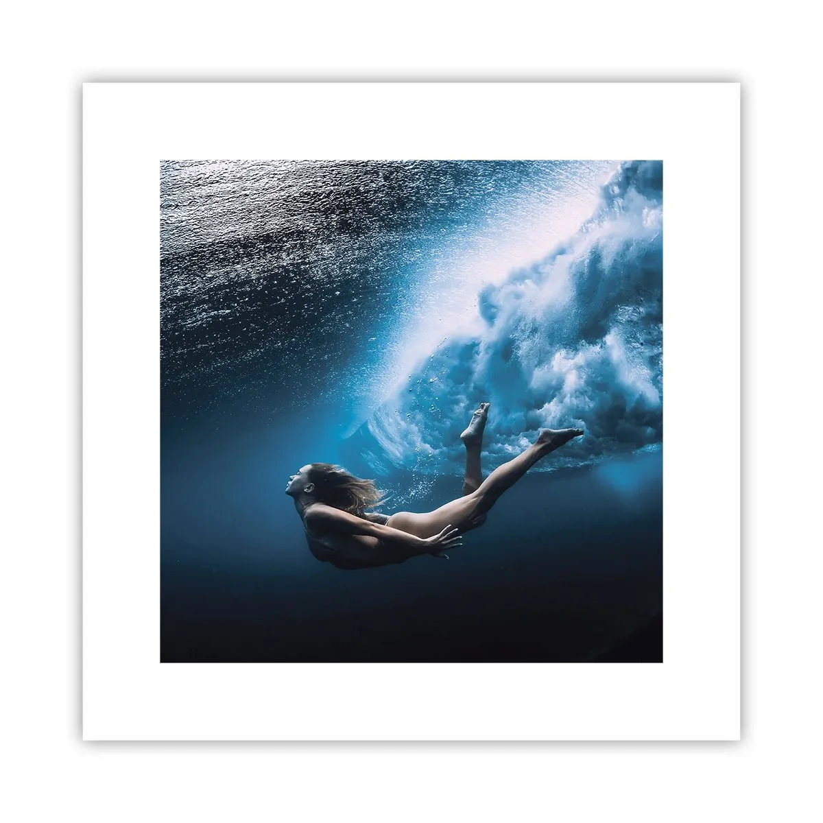 Poster - Moderna sirena - 30x30 cm