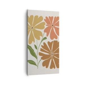 Quadro su tela - Stampe su Tela - Natura e geometria - 65x120 cm