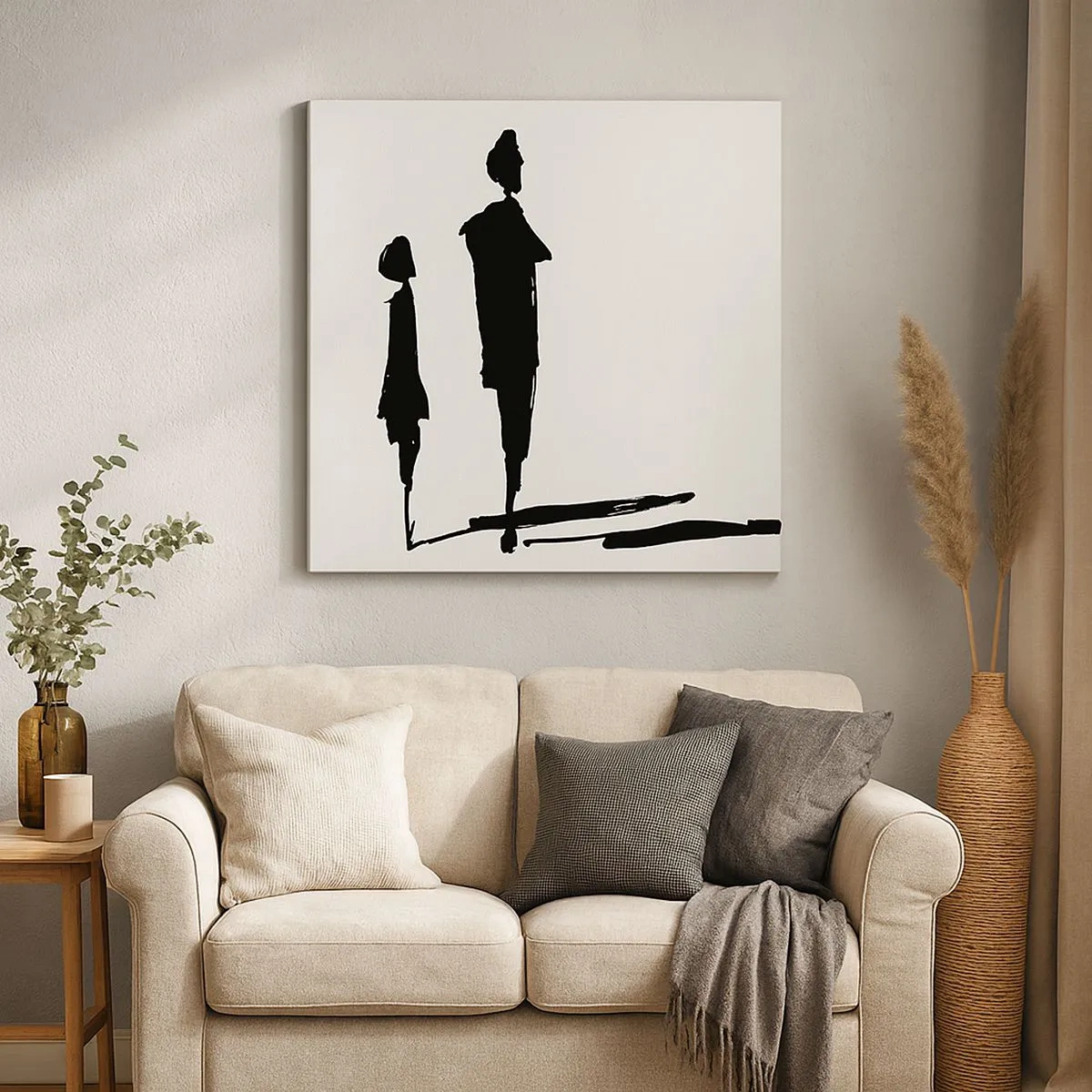 Quadro su tela - Stampe su Tela - Sicuramente insieme? - 30x30 cm