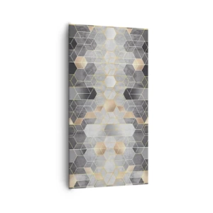 Quadro su tela - Stampe su Tela - Composizione di diamante - 65x120 cm