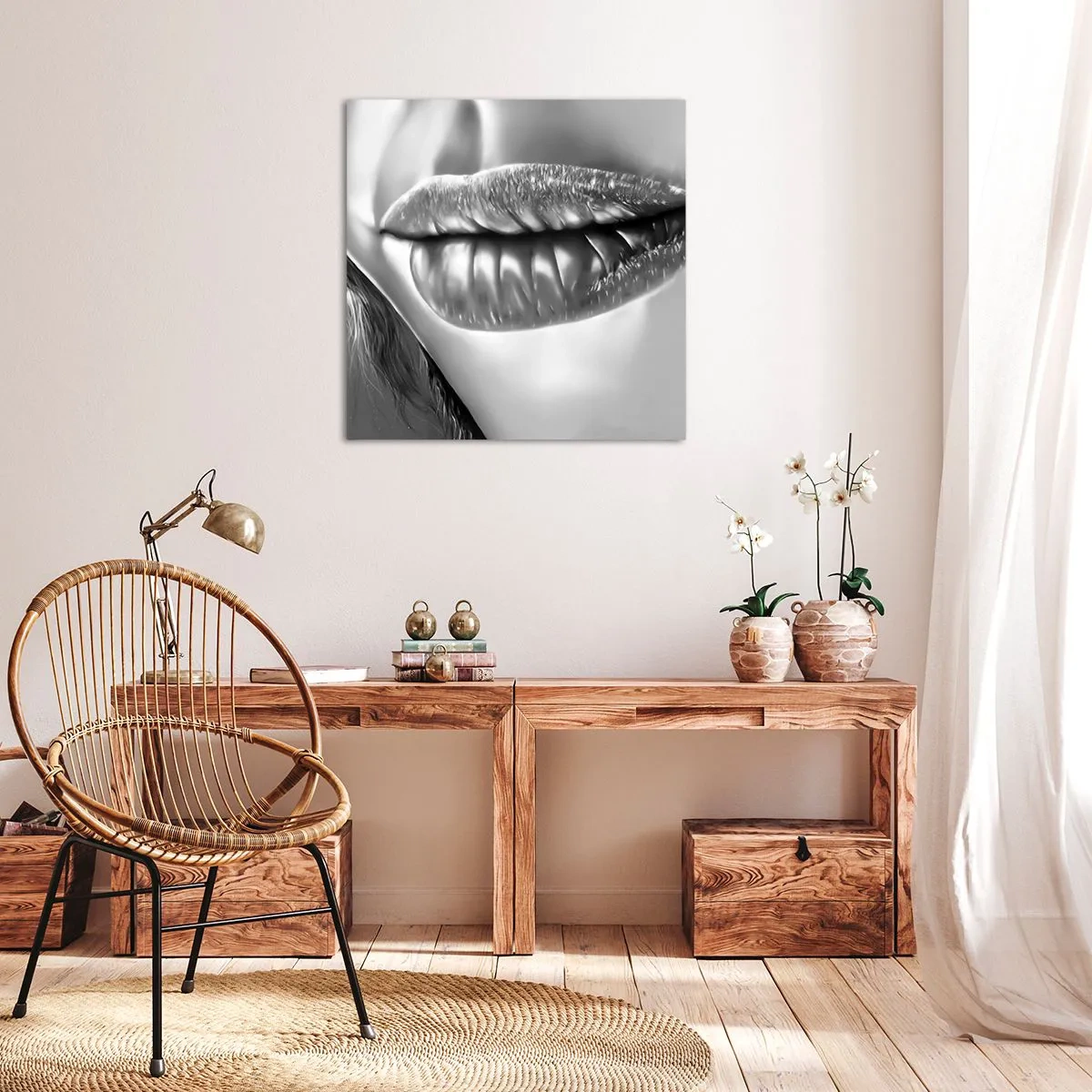 Quadro su tela - Stampe su Tela - So quello che pensi - 70x70 cm