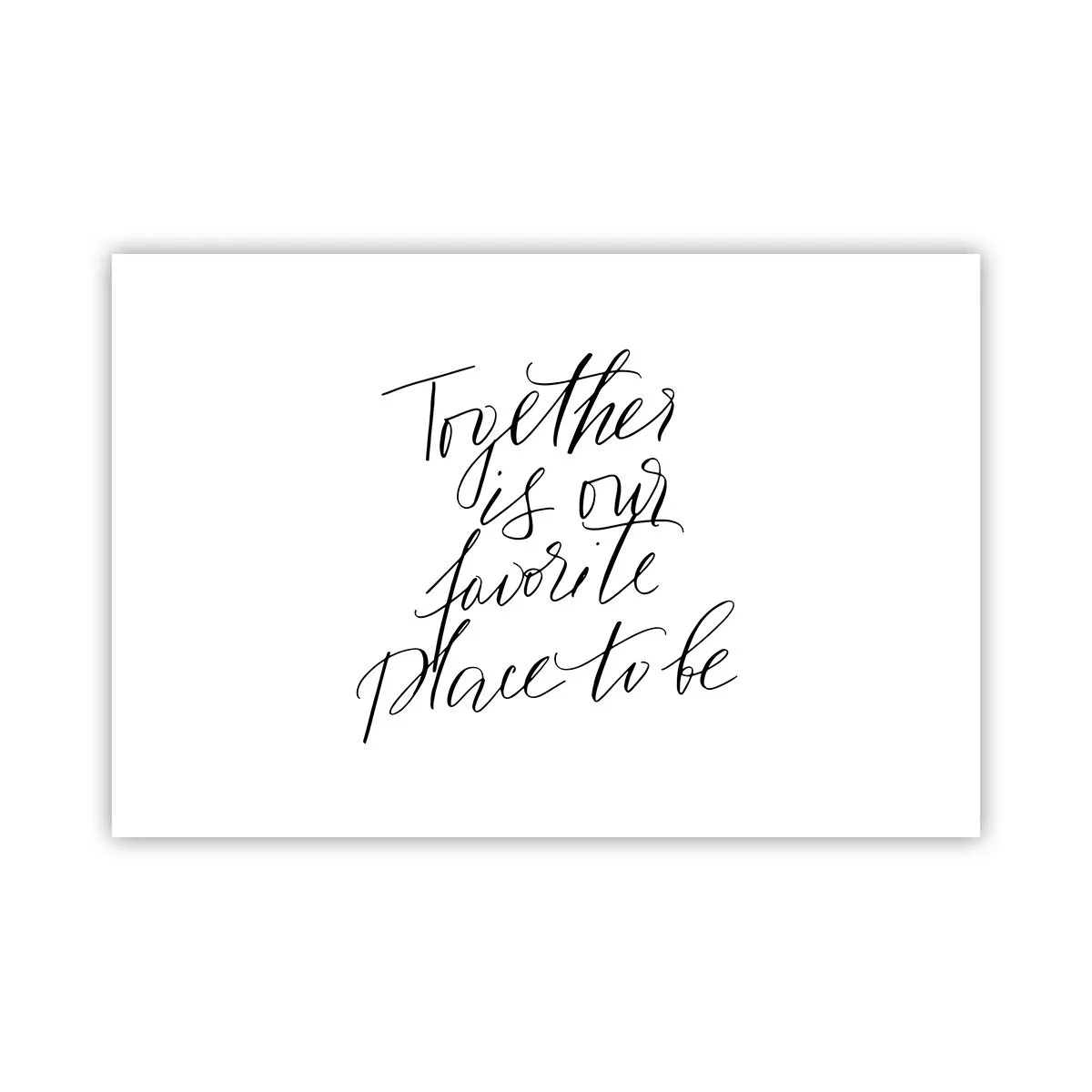 Poster - Anche tu lo senti? - 91x61 cm