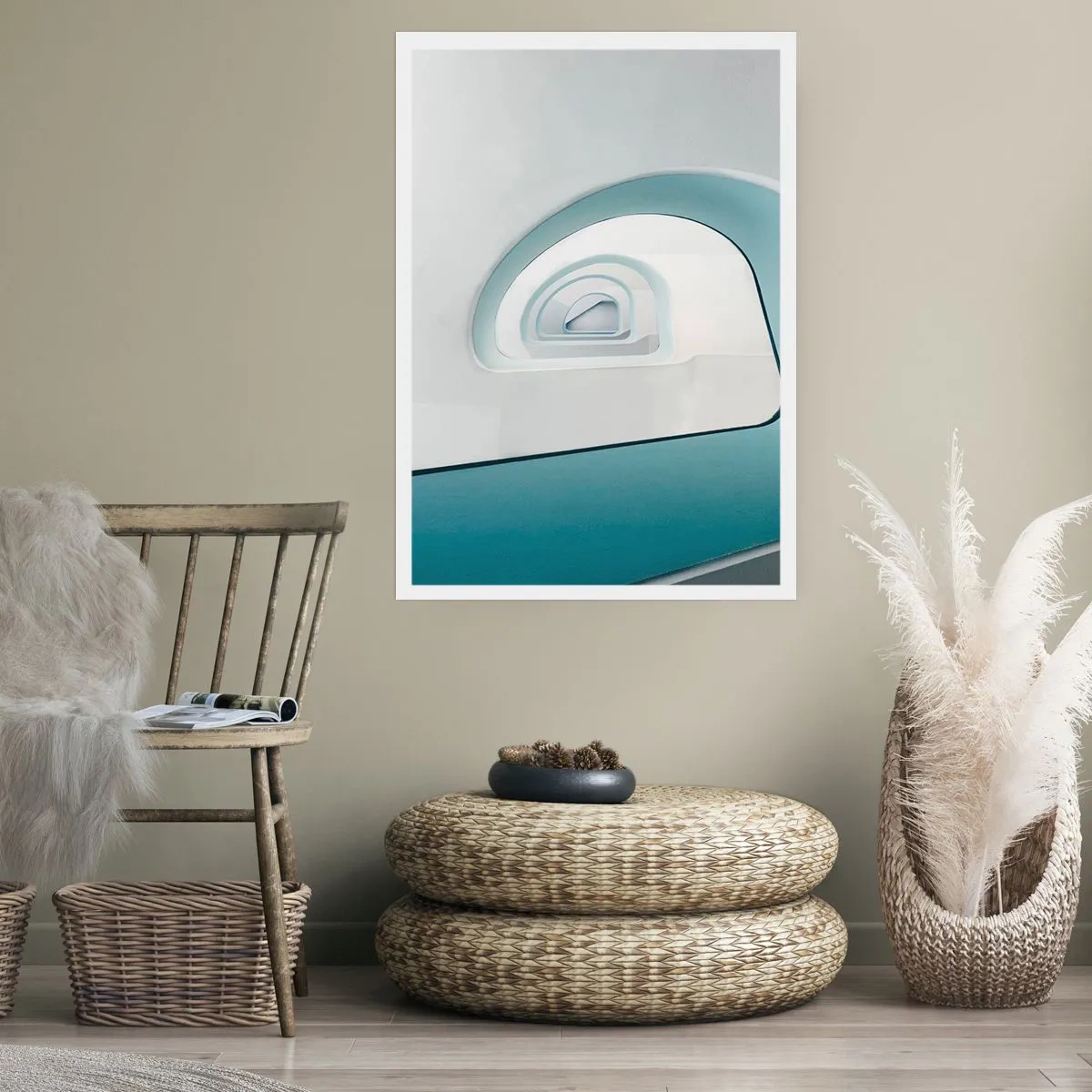 Poster - Blu fino in fondo - 30x40 cm