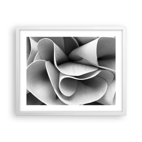 Poster in cornice bianca - Avviene nello spazio - 50x40 cm