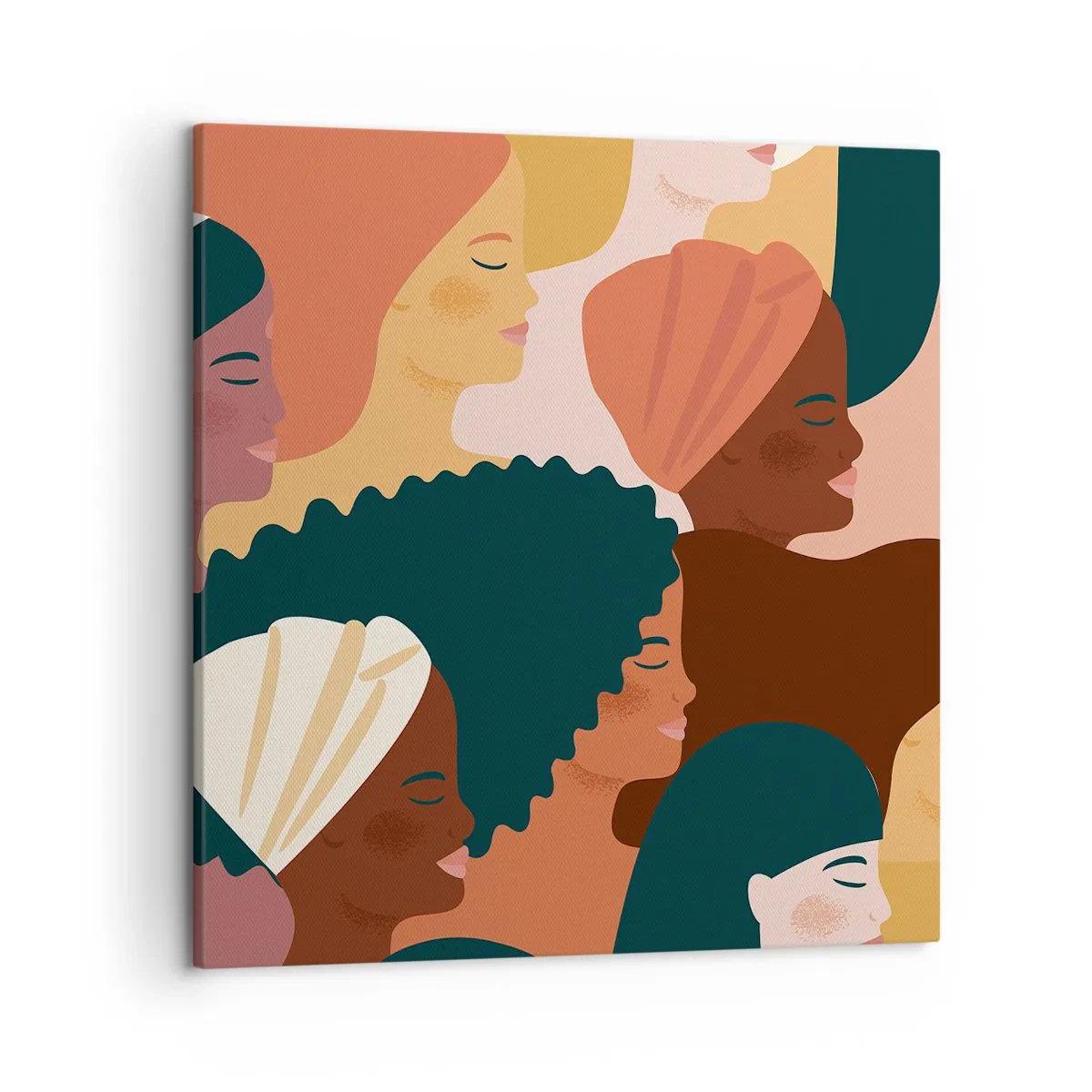 Quadro su tela - Stampe su Tela - Solo femminilità - 50x50 cm