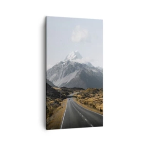Quadro su tela - Stampe su Tela - Via verso il cuore dei monti - 45x80 cm