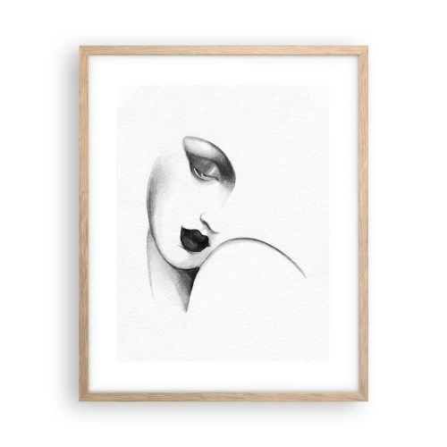 Poster in cornice rovere chiaro - Nello stile di Lempicka - 40x50 cm