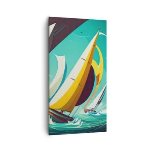 Quadro su tela - Stampe su Tela - Compagne degli elementi - 55x100 cm