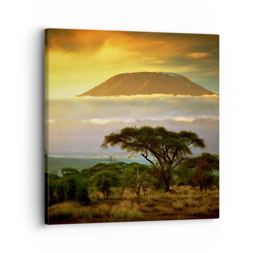 Quadro su tela - Stampe su Tela - Il sogno del viaggiatore - 30x30 cm