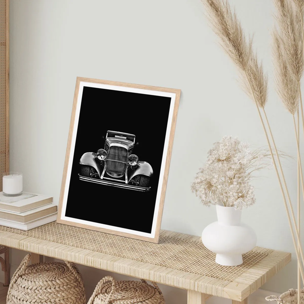 Poster in cornice rovere chiaro - Una vera fuoriclasse - 70x100 cm