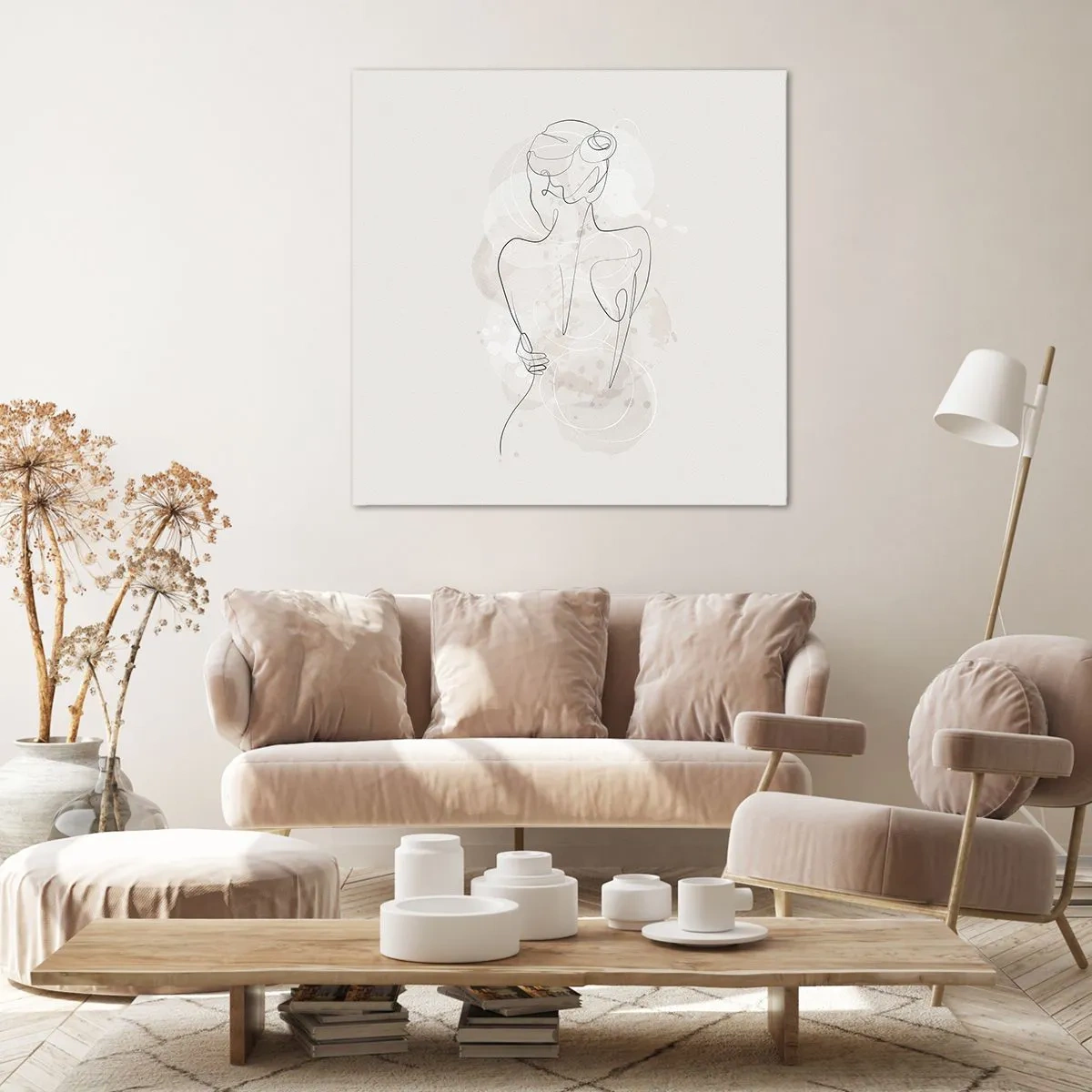 Quadro su tela - Stampe su Tela - Come uno strumento delicato - 40x40 cm