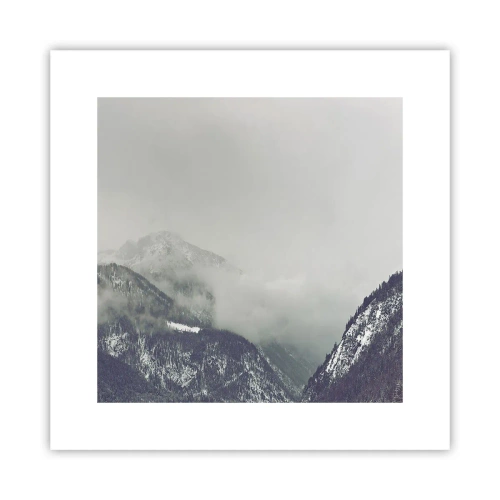 Poster - La valle delle nebbie - 30x30 cm