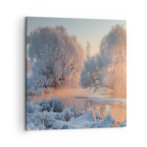 Quadro su tela - Stampe su Tela - Tutto brilla al sole nel cristallo - 50x50 cm