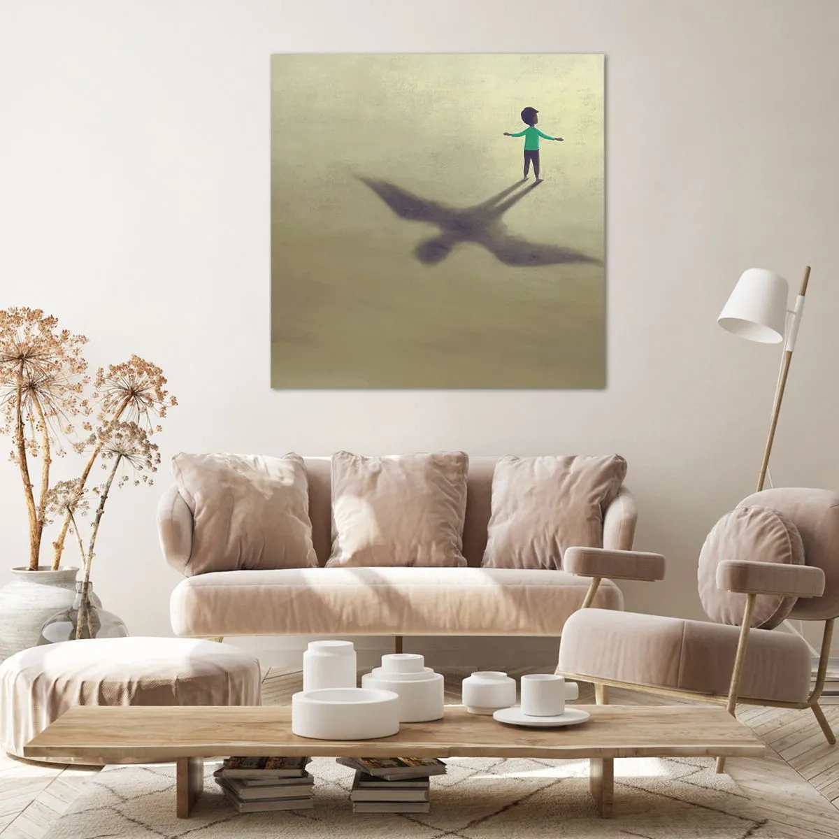 Quadro su tela - Stampe su Tela - Eroe del futuro - 40x40 cm