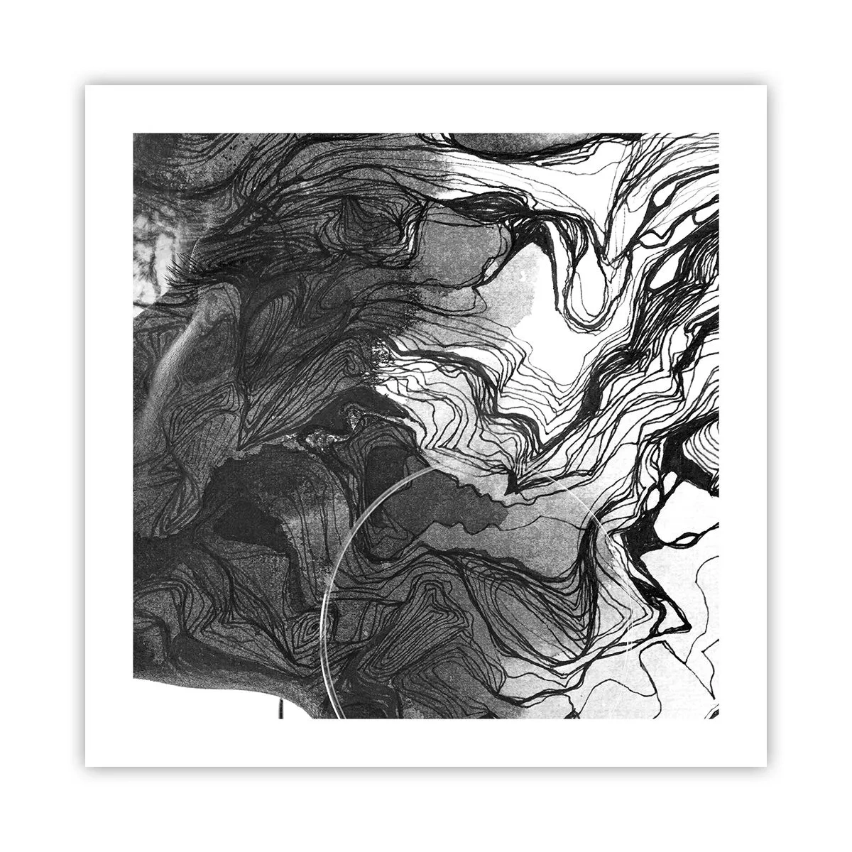 Poster - Aggrovigliata nei sogni - 50x50 cm