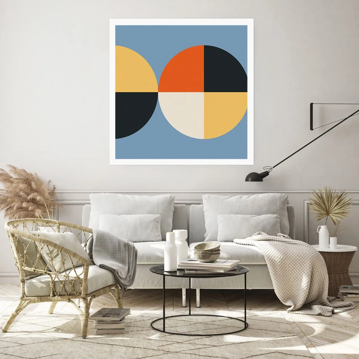 Poster - Guarda e conta - 50x50 cm