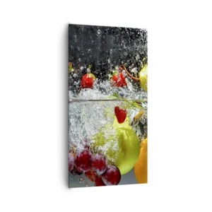 Quadro su tela - Stampe su Tela - Frutta rinfrescante - 65x120 cm