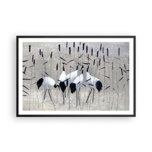 Poster in cornice nera - Tra i suoi - 91x61 cm