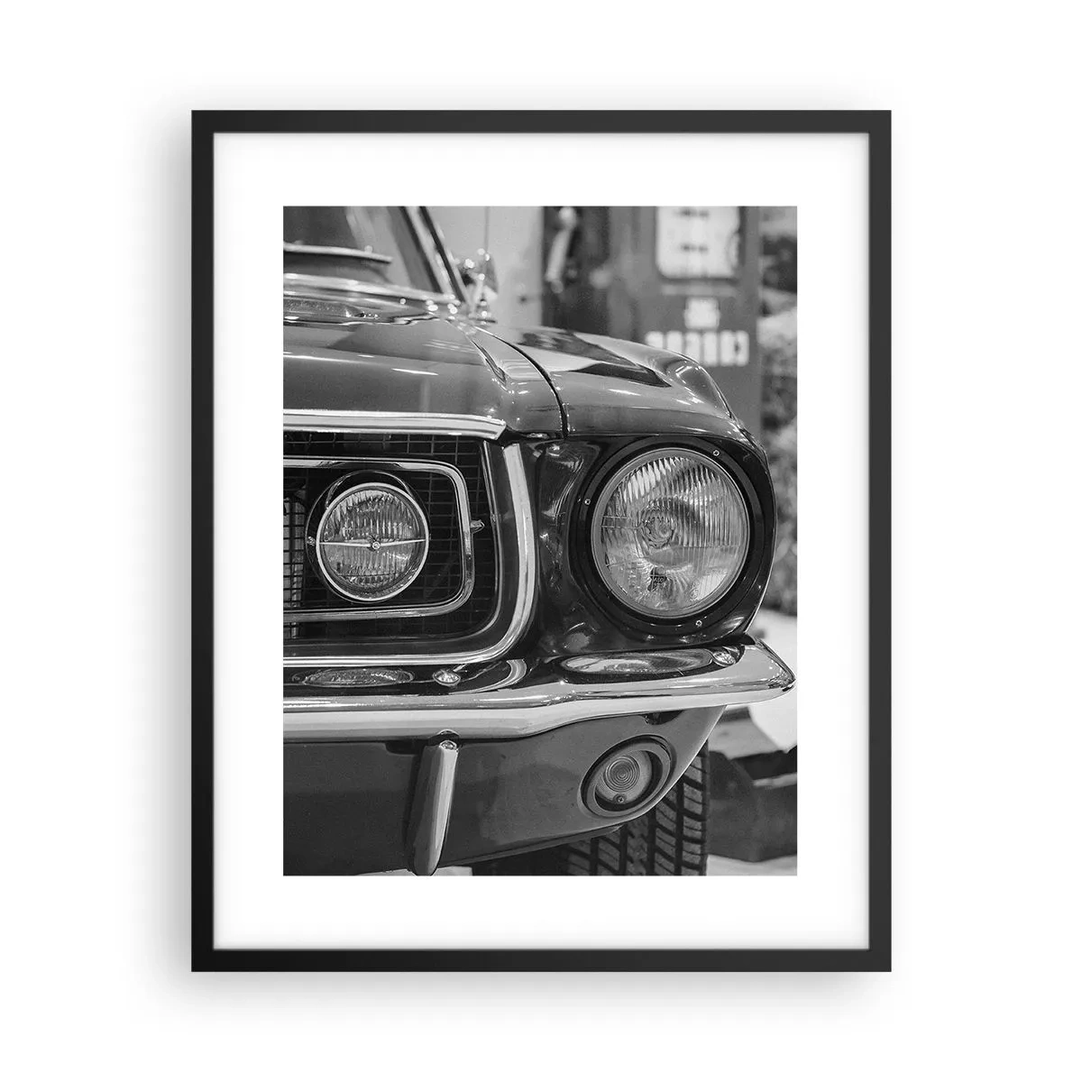 Poster in cornice nera - A rotta di collo - 40x50 cm