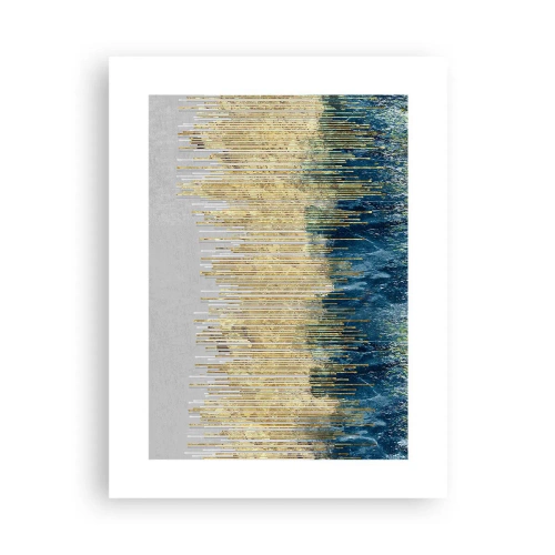 Poster - Confine dorato - 30x40 cm