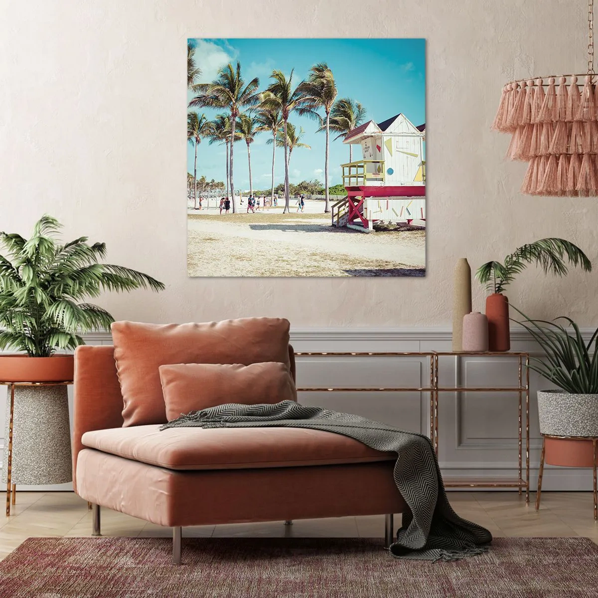 Quadro su tela - Stampe su Tela - Ti aspetta una bella giornata - 40x40 cm