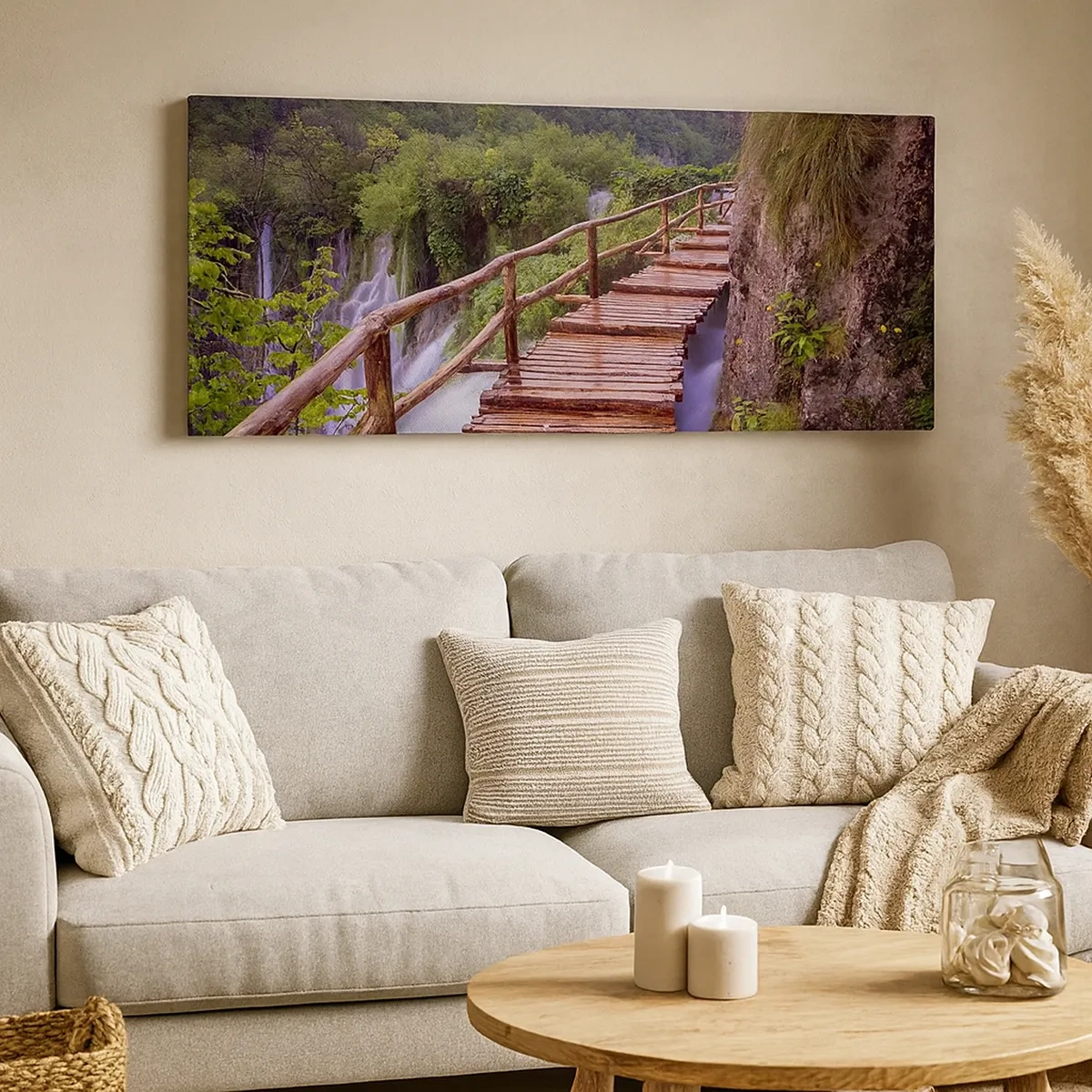 Quadro su tela - Stampe su Tela - Una bellezza incredibile - 30x30 cm