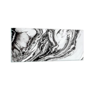 Quadro su vetro - All'inizio vi era il caos - 100x40 cm