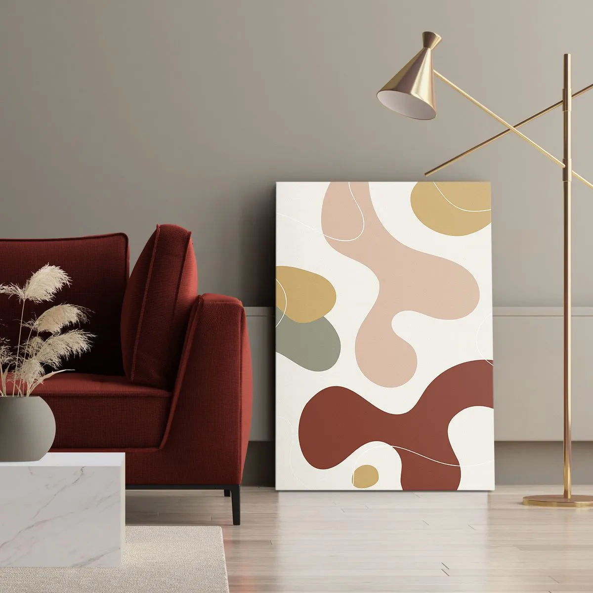 Quadro su tela - Stampe su Tela - Ghirigori - 65x120 cm