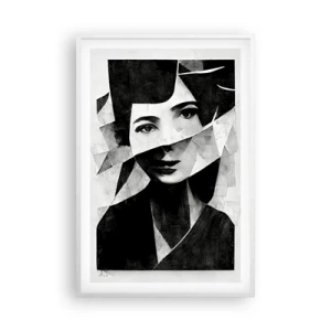 Poster in cornice bianca - Come sei veramente... - 61x91 cm