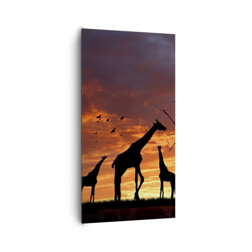 Quadro su tela - Stampe su Tela - Piccola cena tra amici - 65x120 cm