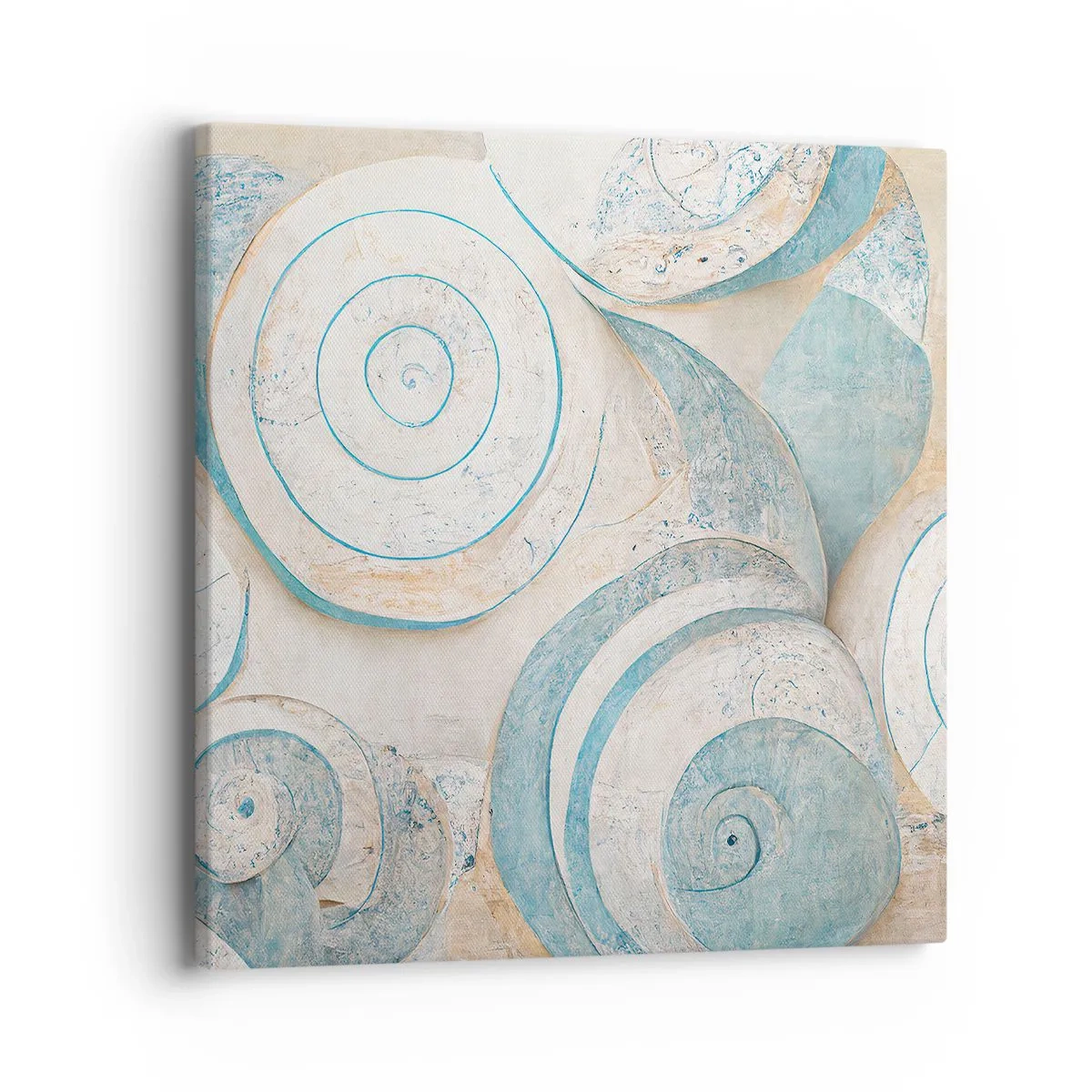 Quadro su tela - Stampe su Tela - Cosa nasconde la chiocciola? - 40x40 cm