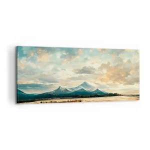 Quadro su tela - Stampe su Tela - Sotto la protezione del cielo - 100x40 cm