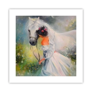 Poster - Come in un bel sogno - 40x40 cm