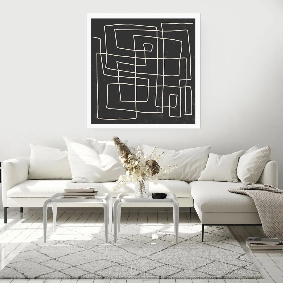 Poster - Non è così semplice - 50x50 cm