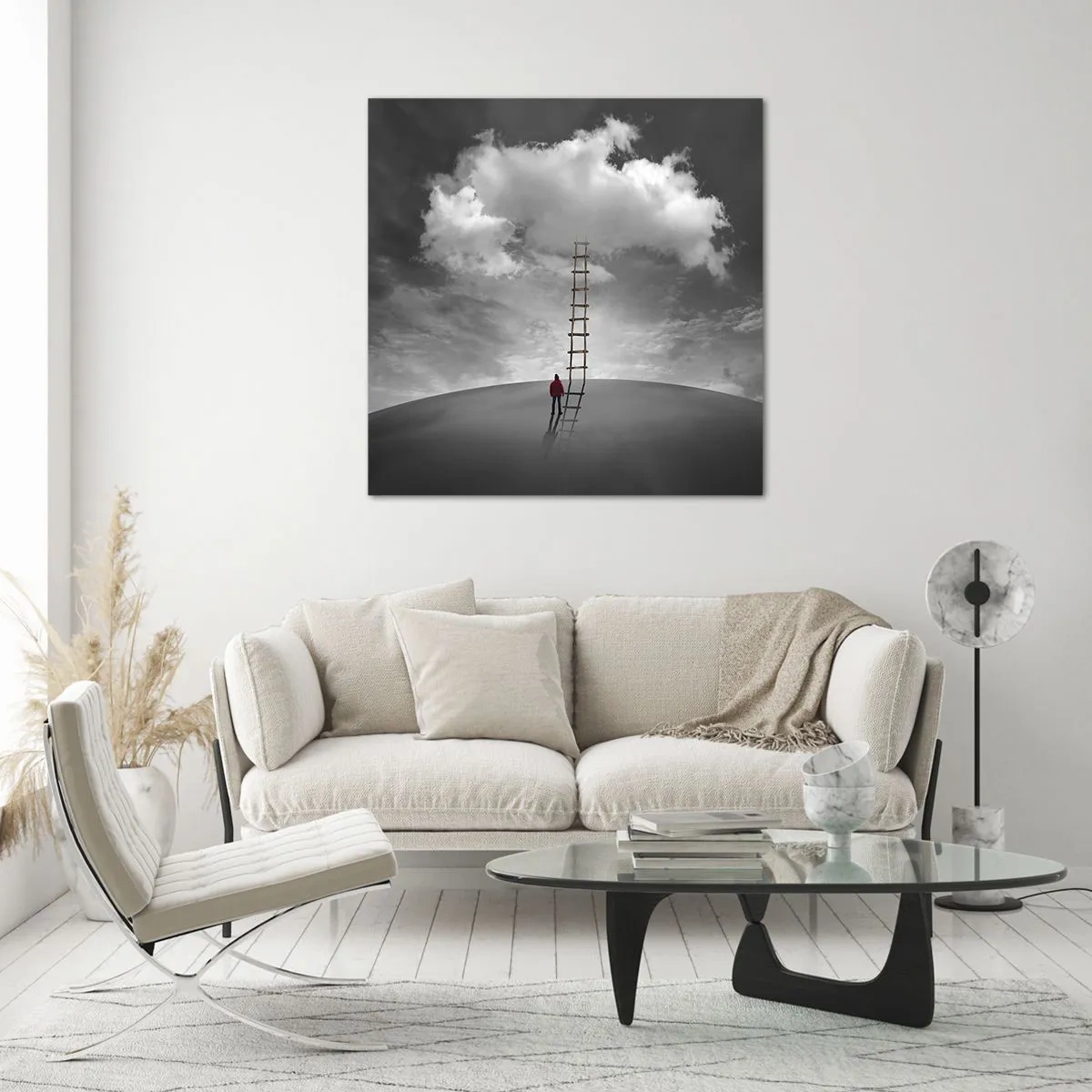 Quadro su vetro - Tutto è possibile - 60x60 cm