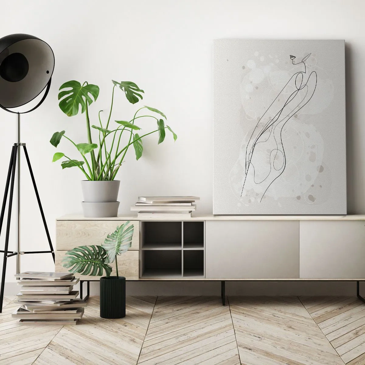 Quadro su tela - Stampe su Tela - Errando con lo sguardo - 45x80 cm