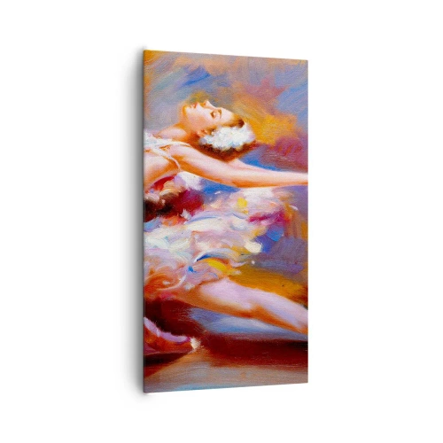 Quadro su tela - Stampe su Tela - La grazia dei cigni - 65x120 cm