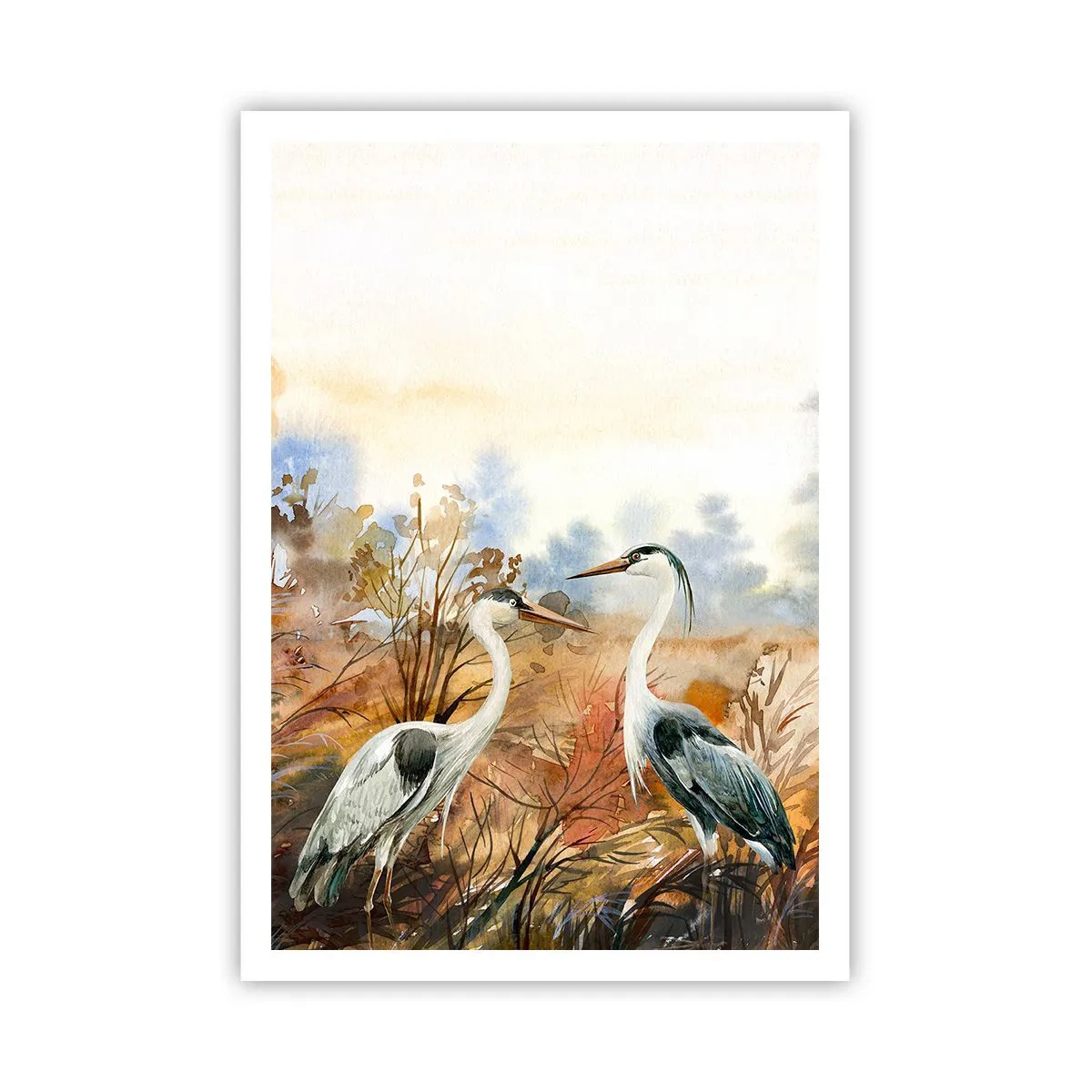 Poster - Dove in autunno? - 70x100 cm