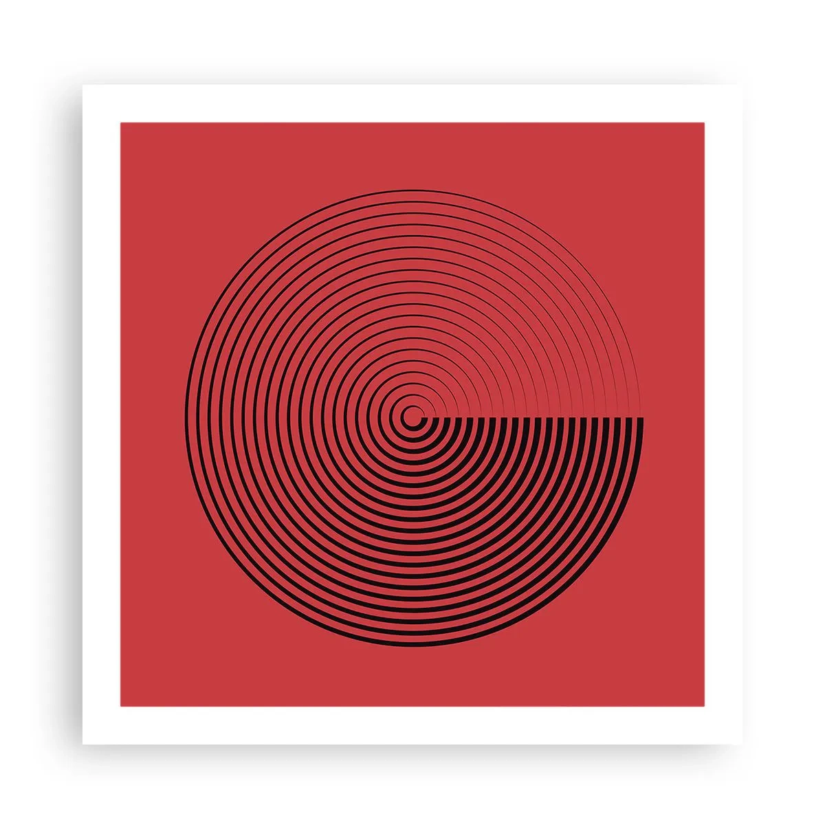 Poster - Movimento circolare - 60x60 cm