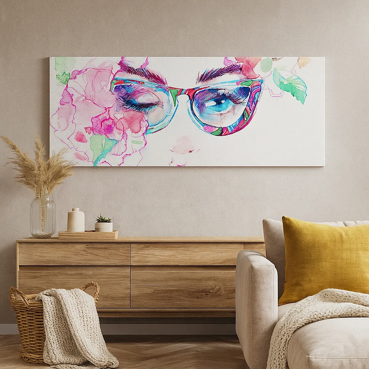 Quadro su tela - Stampe su Tela - Promessa allettante - 30x30 cm