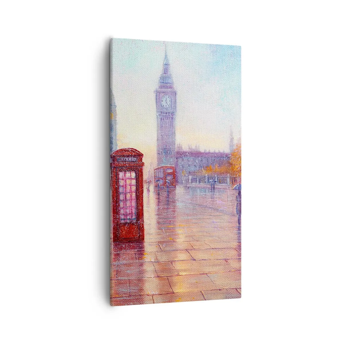 Quadro su tela - Stampe su Tela - Giorno d'autunno a Londra - 55x100 cm