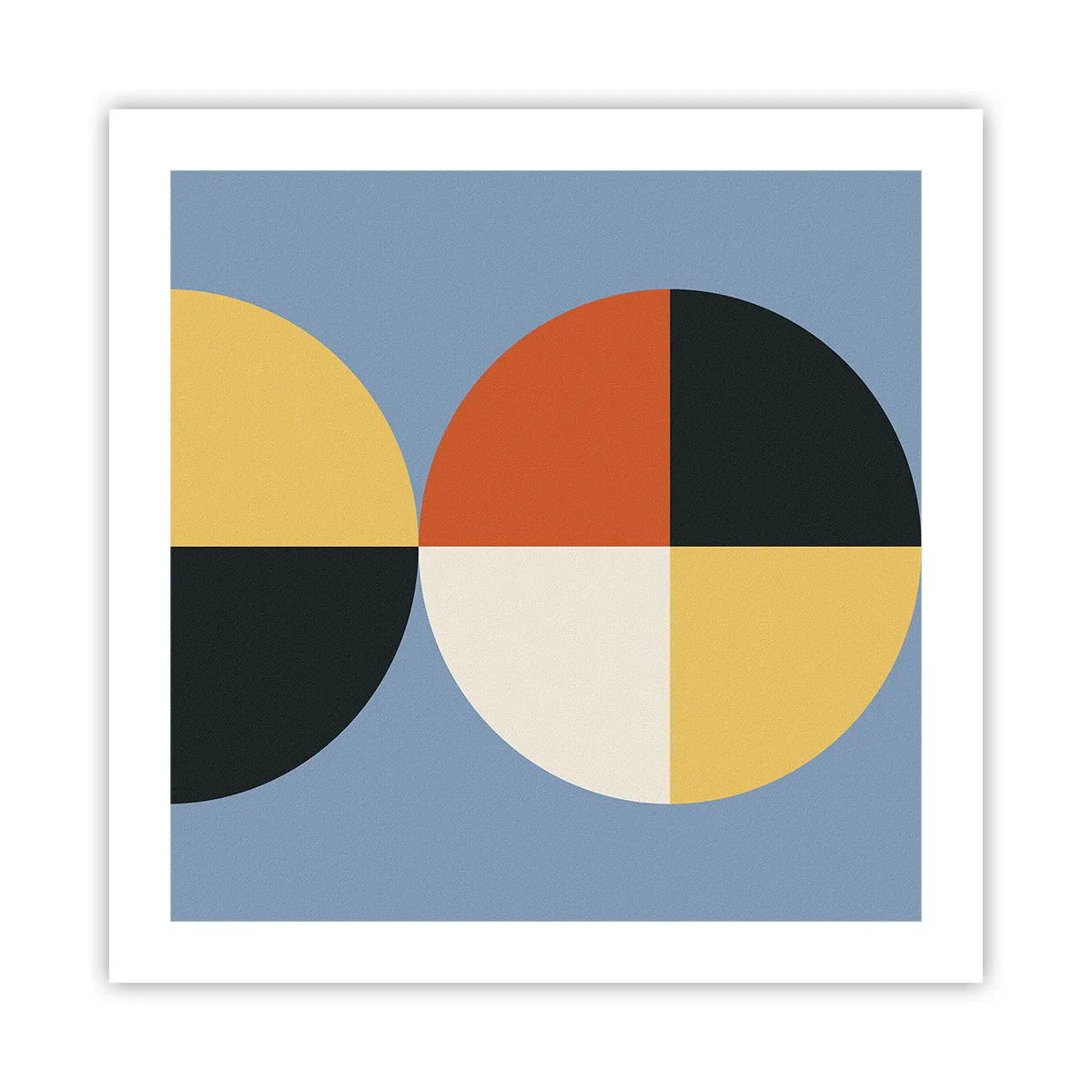 Poster - Guarda e conta - 50x50 cm